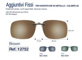 12752 AGGIUNTIVO FISSO X MET C58 BROWN