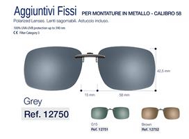 12750 AGGIUNTIVO FISSO X MET C58 GREY