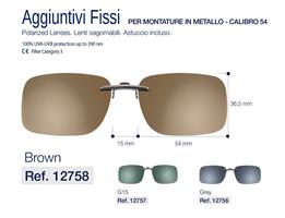 12758 AGGIUNTIVO FISSO X MET C54 BROWN