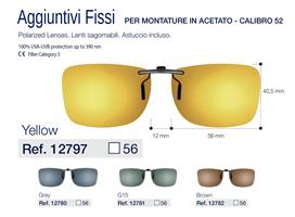 12797 AGGIUNTIVO FISSO X CEL C56 YELLOW