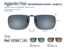 12783 AGGIUNTIVO FISSO X CEL C60 GREY