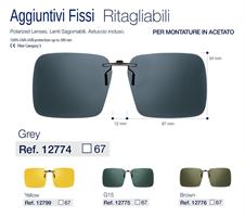 12774 AGGIUNTIVO FISSO X CEL C67 GREY DA RITAGLIARE