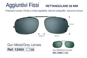 12464 AGGIUNTIVO FISSO MOLLLA C58 GREY/GUN METAL