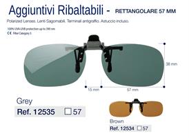 12535 AGGIUNTIVO RIBALTABILE MET E CEL C57 GREY