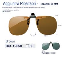 12650 AGGIUNTIVO RIBALTABILE MET E CEL C60 BROWN