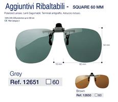 12651 AGGIUNTIVO RIBALTABILE MET E CEL C60 GREY