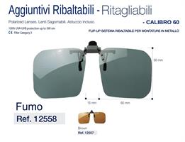 12558 AGGIUNTIVO RIBALTABILE X MET C60 GREY DA RIT