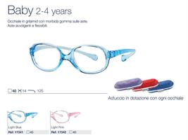 17341N MONTATURA ACTIVE C40 LIGHT BLU