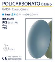 POLICARBONATO FUMO 75%  12PZ