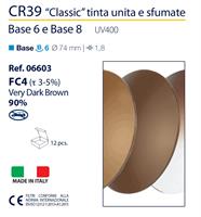 LENTI CR39 BROWN 90%    12PZ