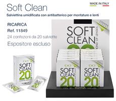 RICARICA FAZZOLETTI SOFT CLEAN ANTIBATTERICO 24CF x 20PZ