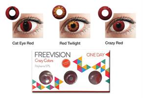 CRAZY LENS RED TWILIGHT 6LENTI